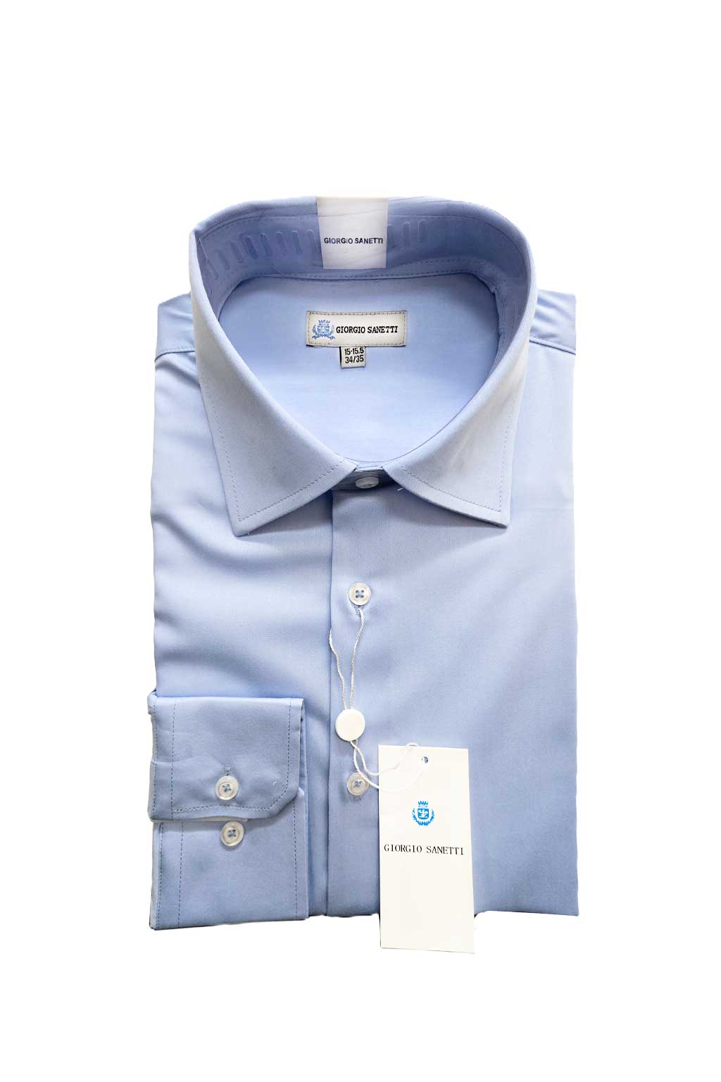 Bamboo shirt(Morning blue)unisex:Sサイズ Bamboo Shirt - SKY newtype shop