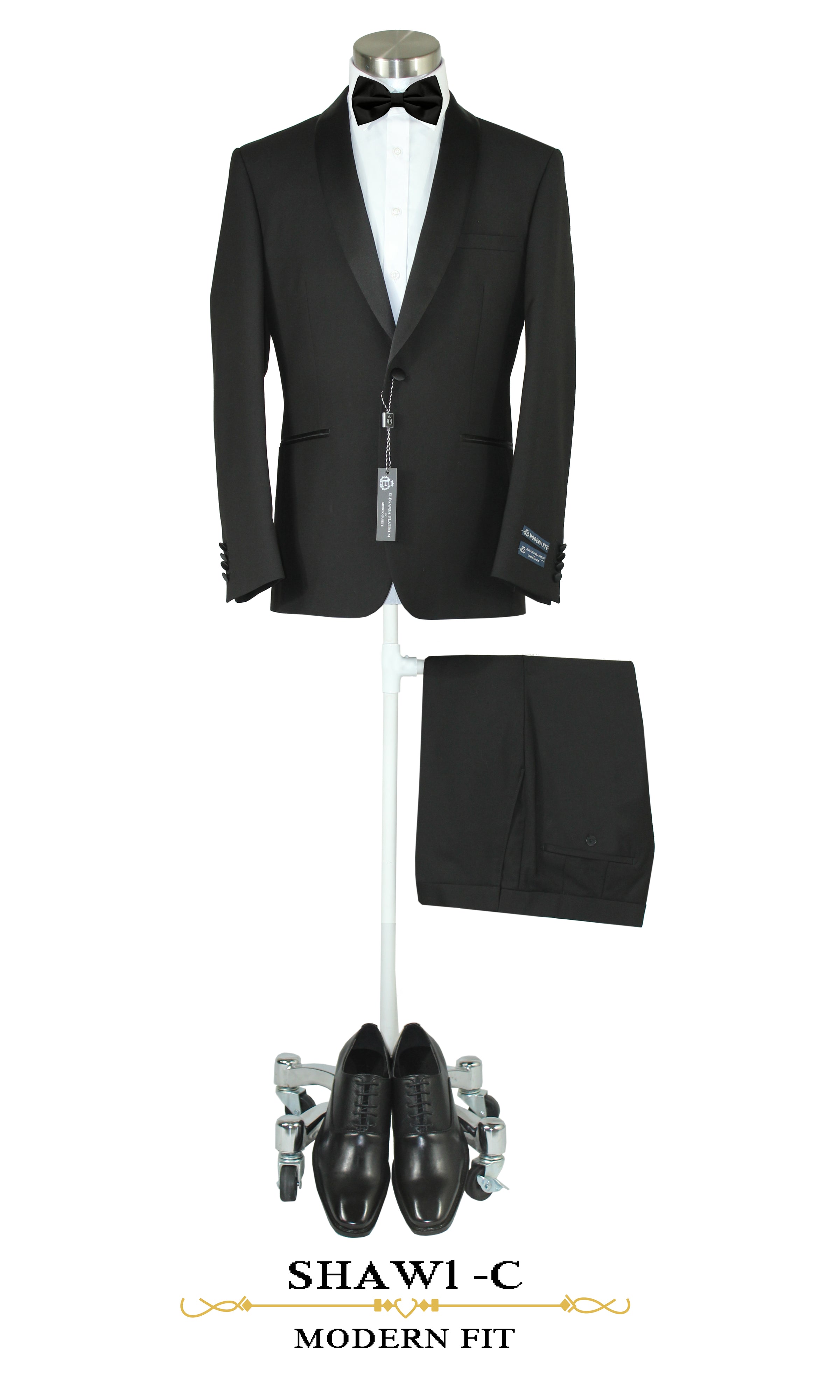 SHAWL-C Modern Fit Tuxedo